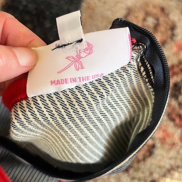 Big Bud Press Navy and White Striped Dress with Red Accents Size Large - Picture 7 of 7